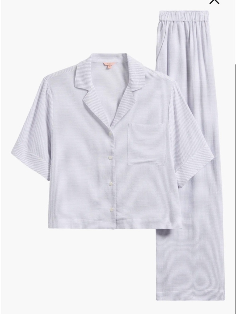 Eberjey Pajama Set Nautico Stripe Pajamas Size Small